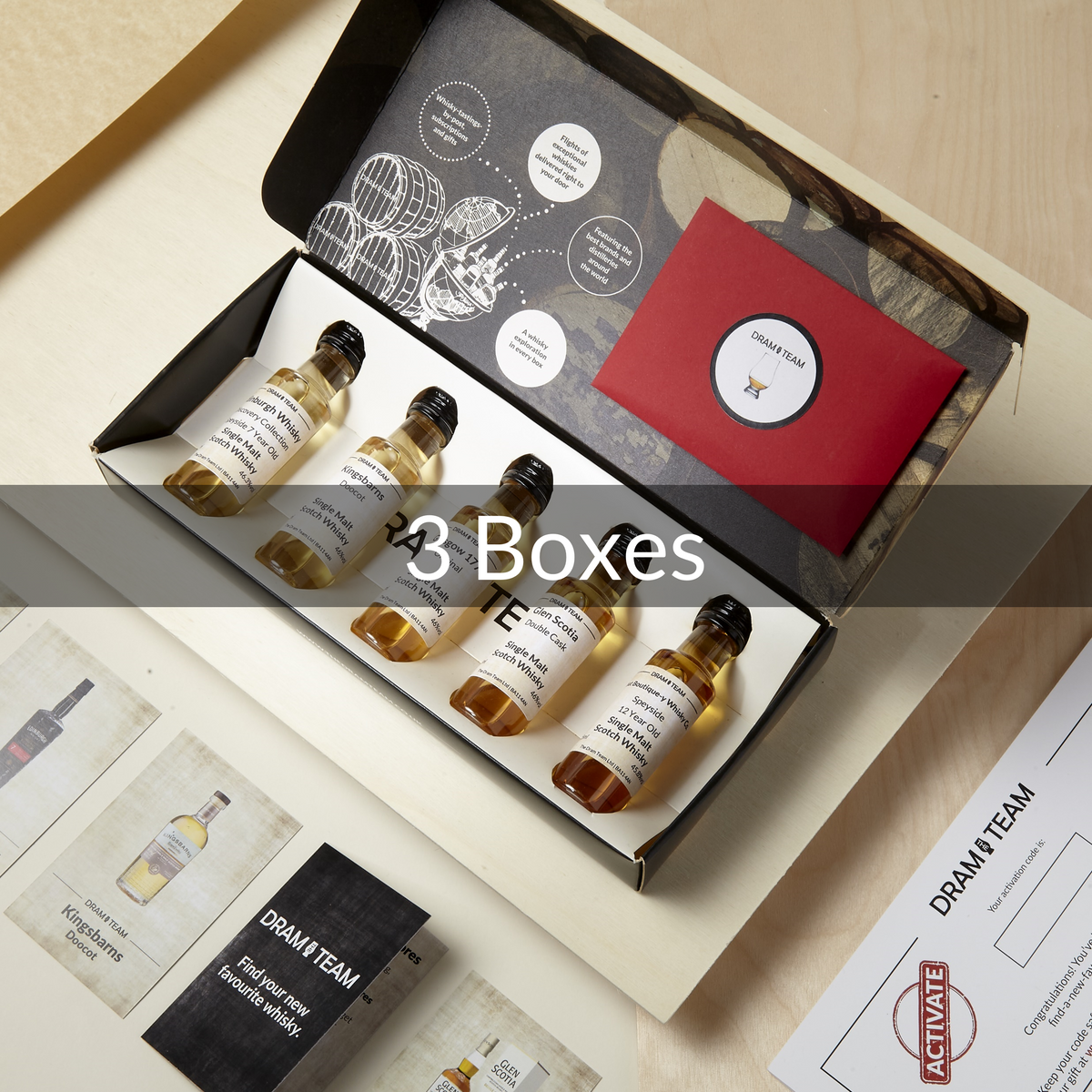 &quot;Find a new favourite&quot; Personalised Subscription (3 or 4 Box)