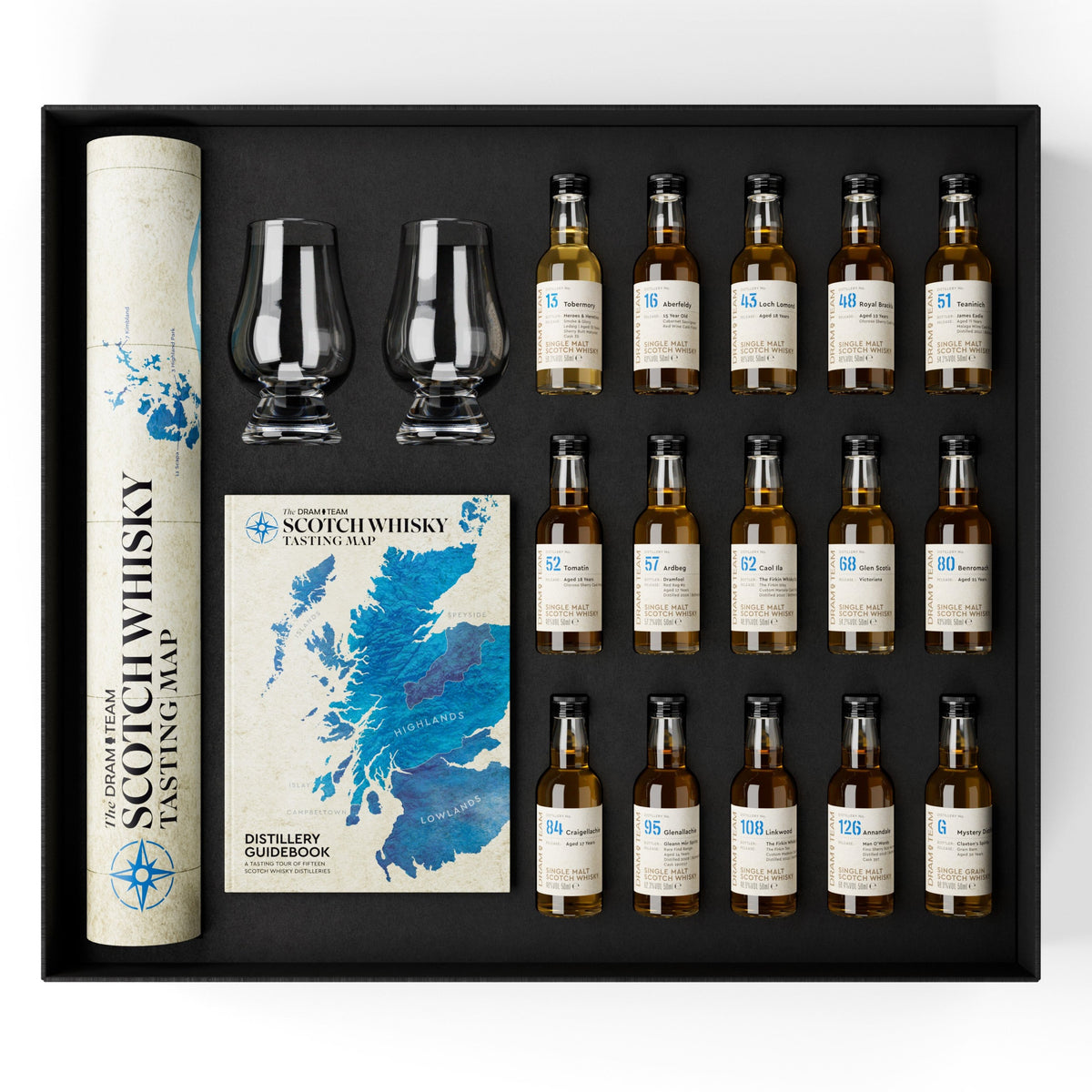 The Scotch Whisky Tasting Map