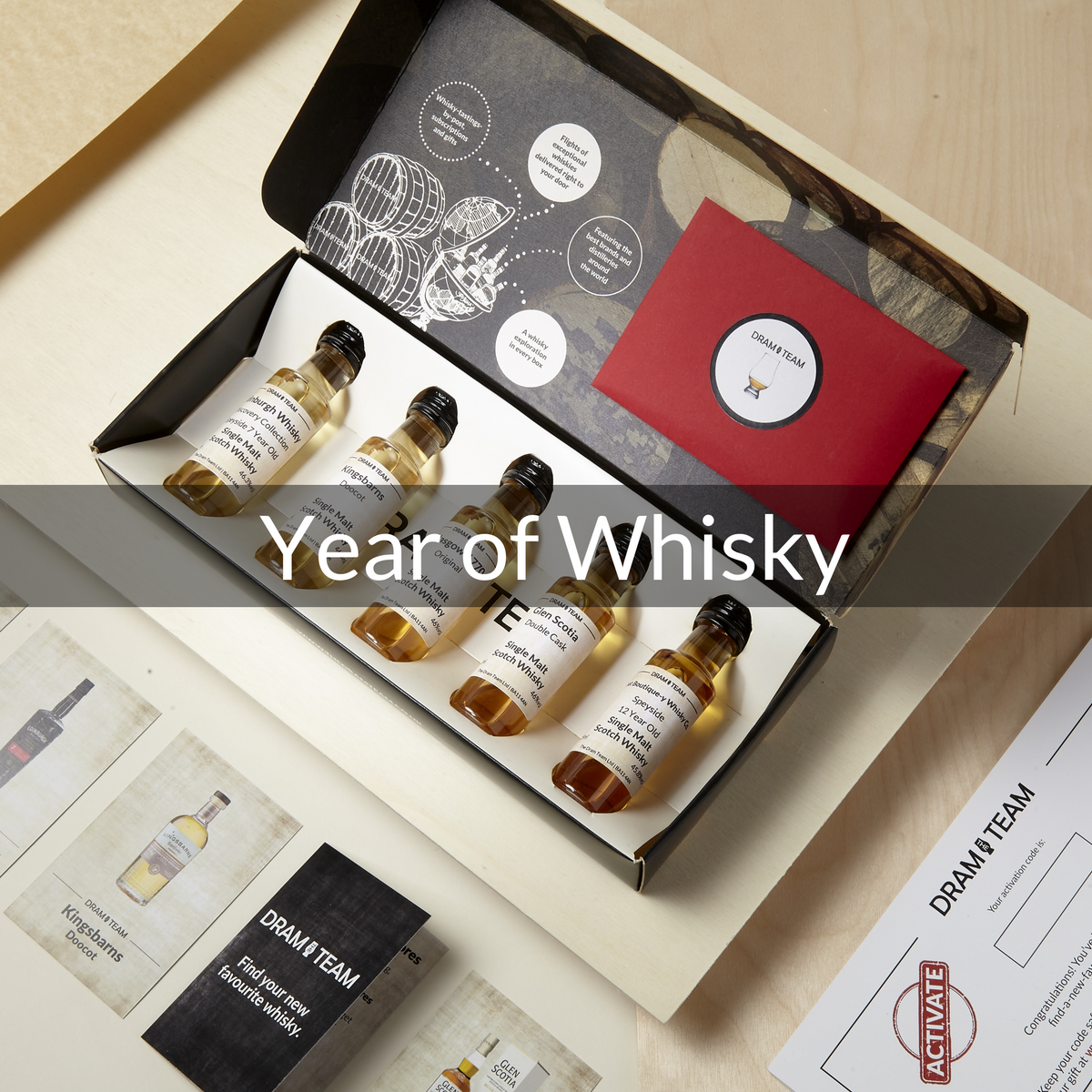 The &quot;Year of Whisky&quot; Gift Subscription (6 Boxes)